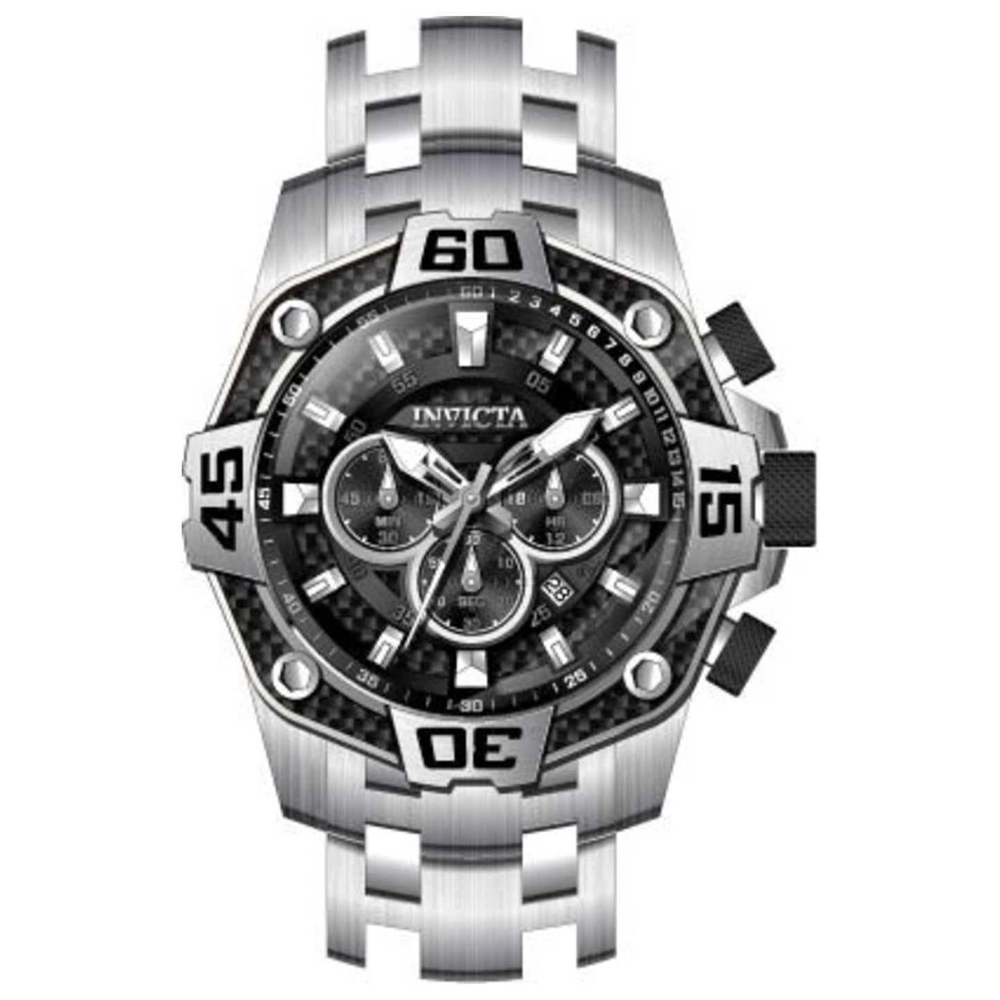 Front view of Invicta Pro Diver Men's Quartz Watch 33844