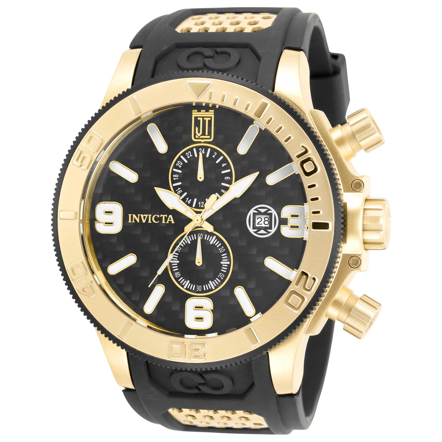 Front view of Invicta Jason Taylor Men's Quartz Watch 33980