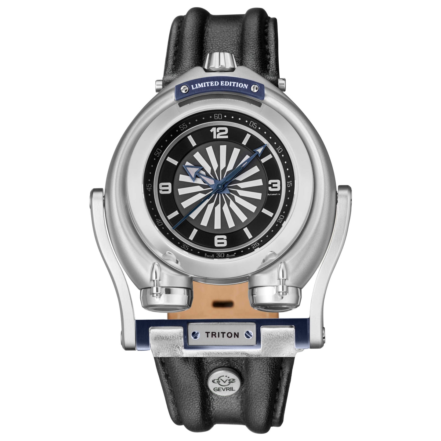 Front view of GV2 by Gevril Triton Men's Automatic Watch 3400