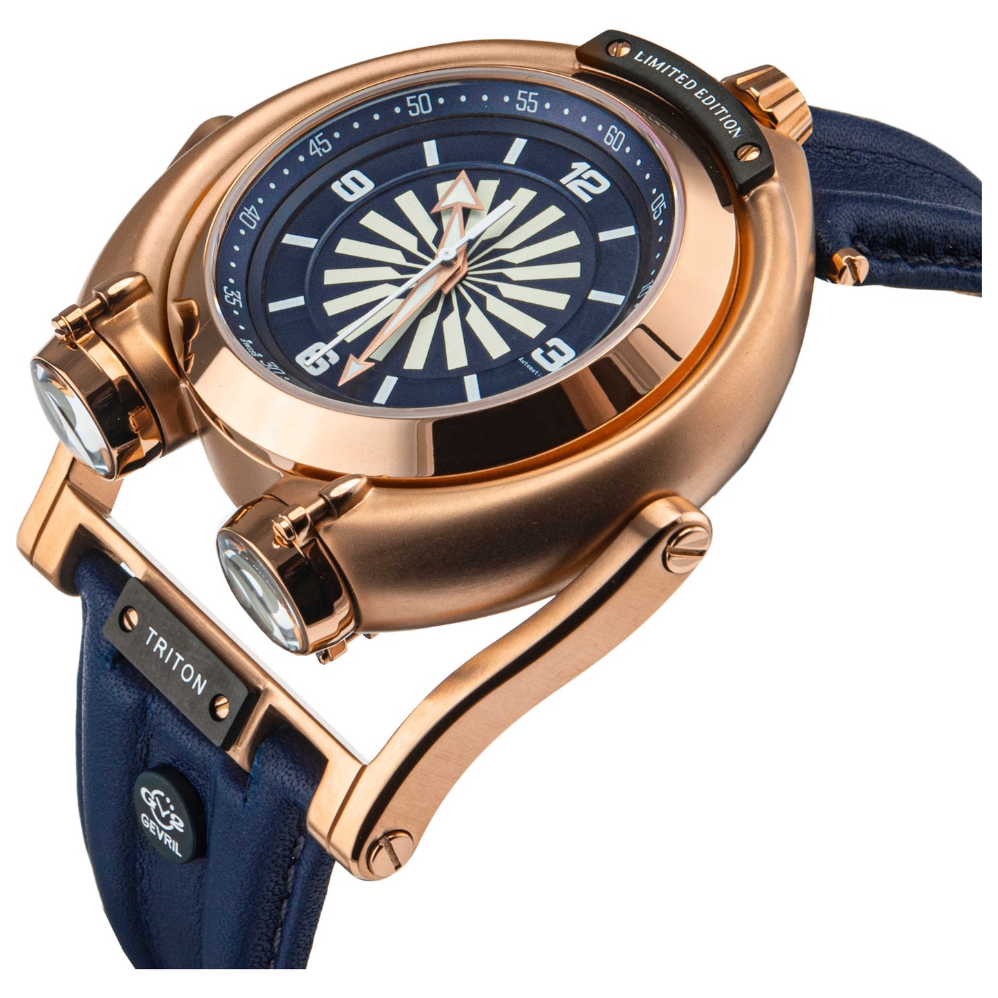 GV2 by Gevril Triton Men's Automatic Watch 3406 - Image #4