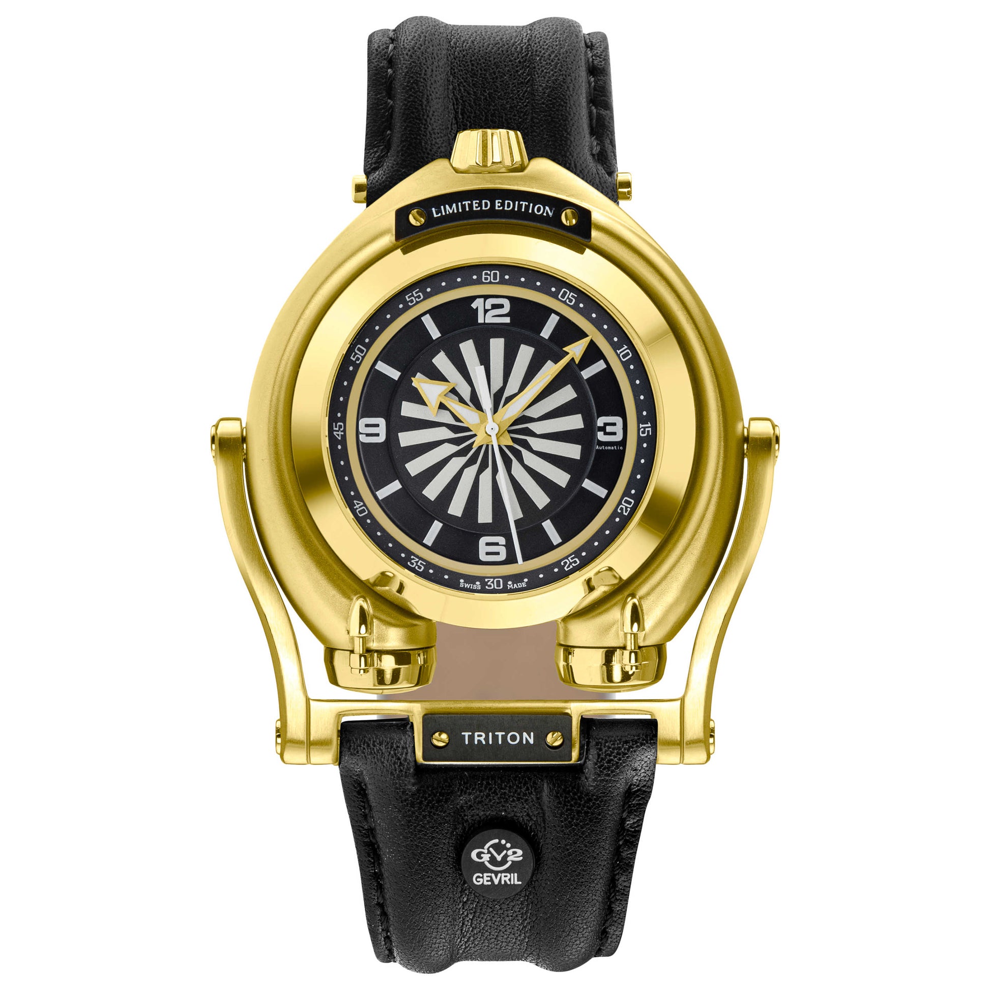 Front view of GV2 by Gevril Triton Men's Automatic Watch 3408