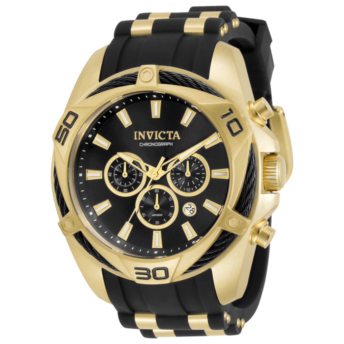 Front view of Invicta Bolt Men's Quartz Watch 34138