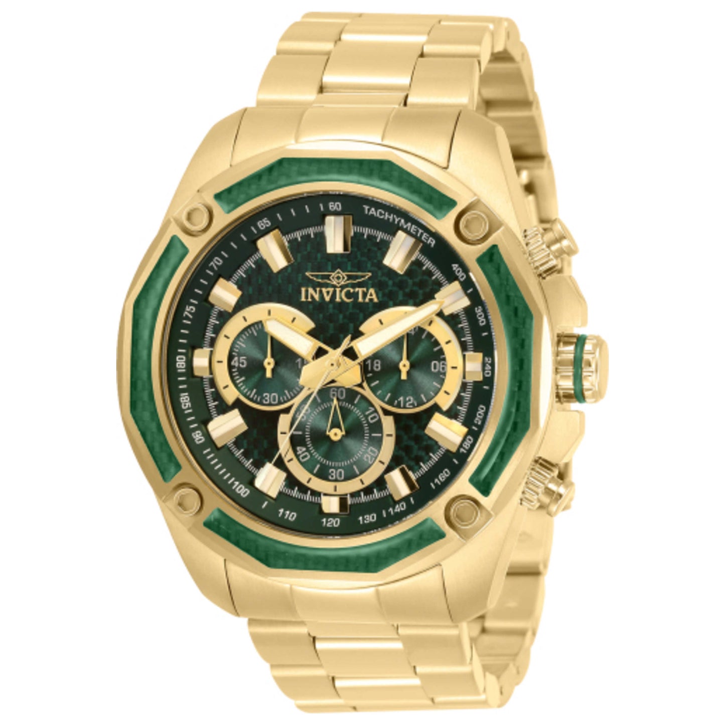 Front view of Invicta Aviator Men's Quartz Watch 34157