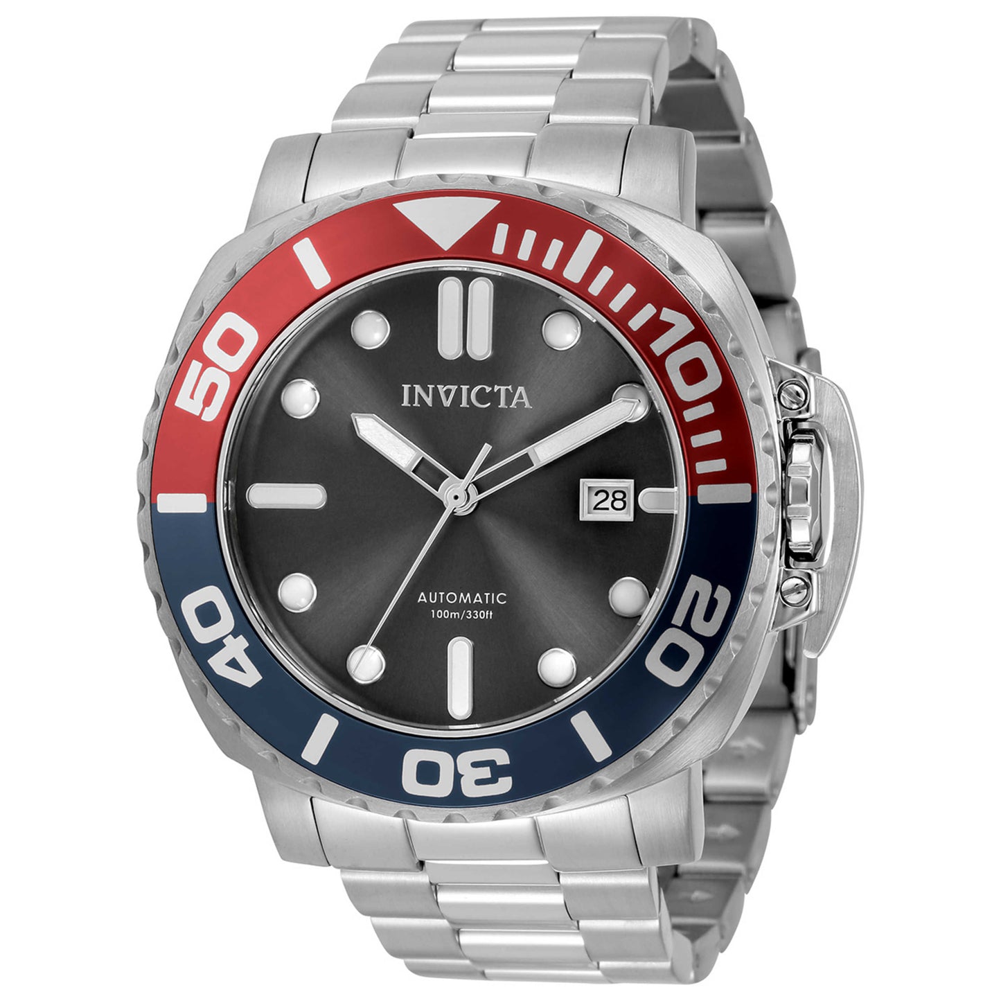 Front view of Invicta Pro Diver Men's Automatic Watch 34311