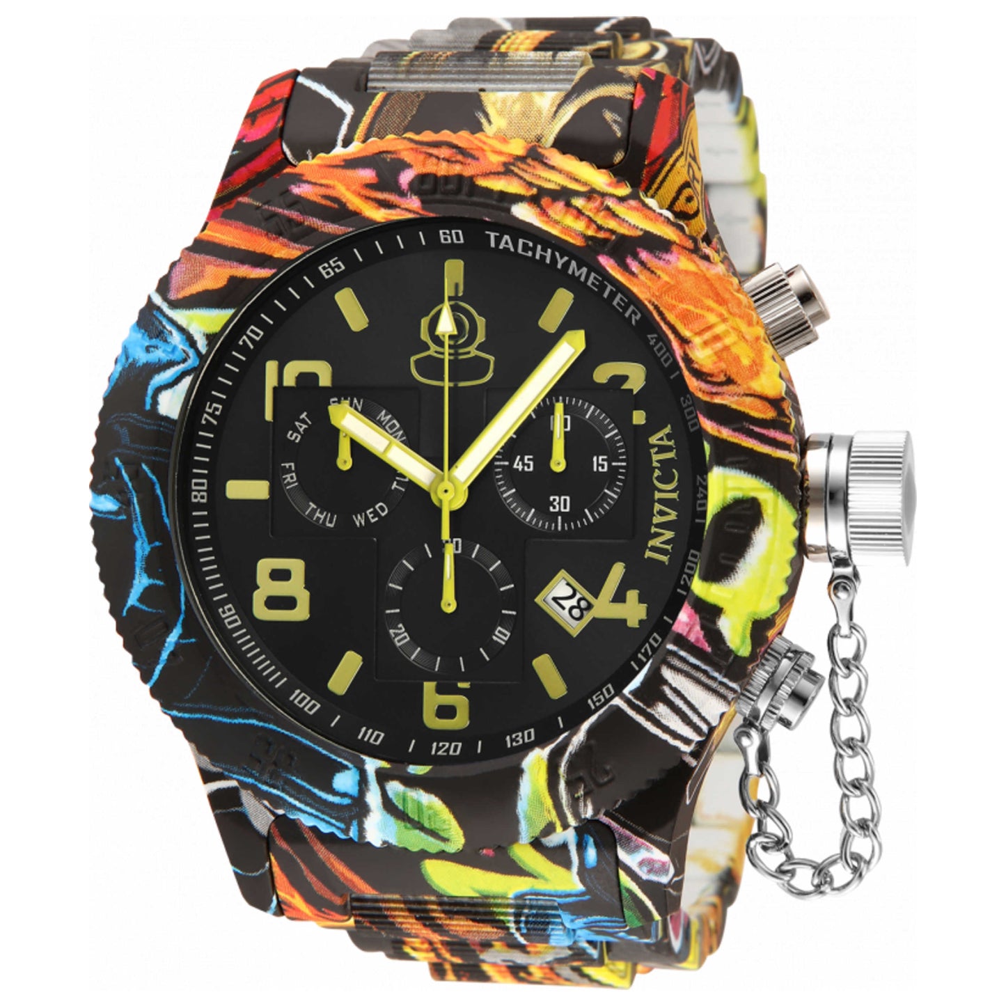 Front view of Invicta Russian Diver Men's Quartz Watch 34490