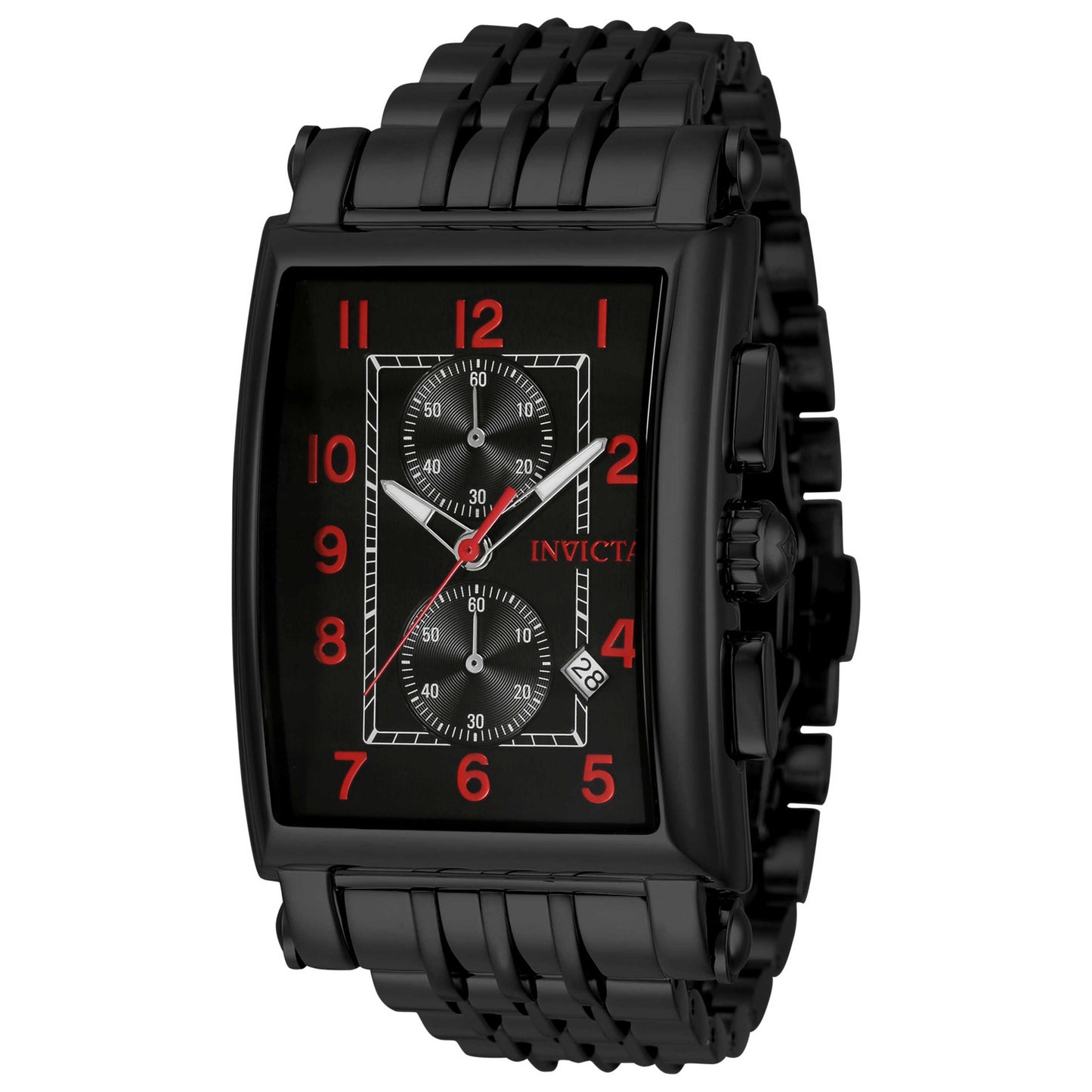 Front view of Invicta Cuadro Men's Quartz Watch 34833