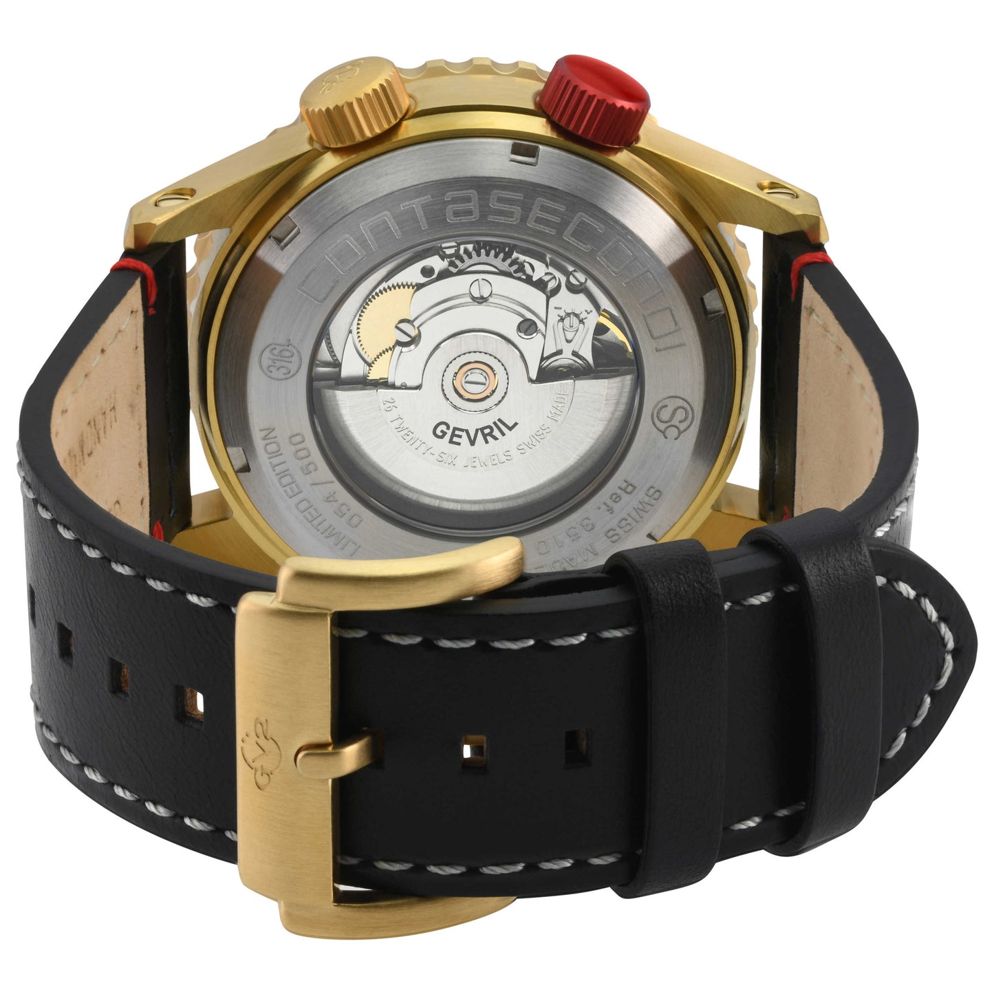 GV2 by Gevril Contasecondi Men's Automatic Watch 3510S - Image #2