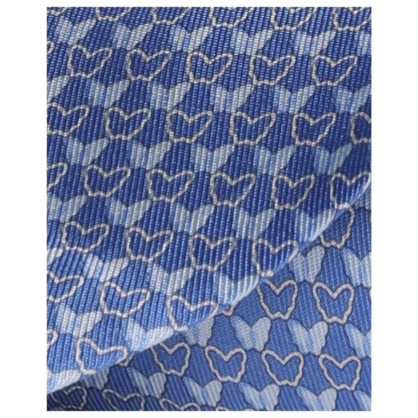 Ferragamo Butterfly Print Men's Tie 357991-712879 - Image #4