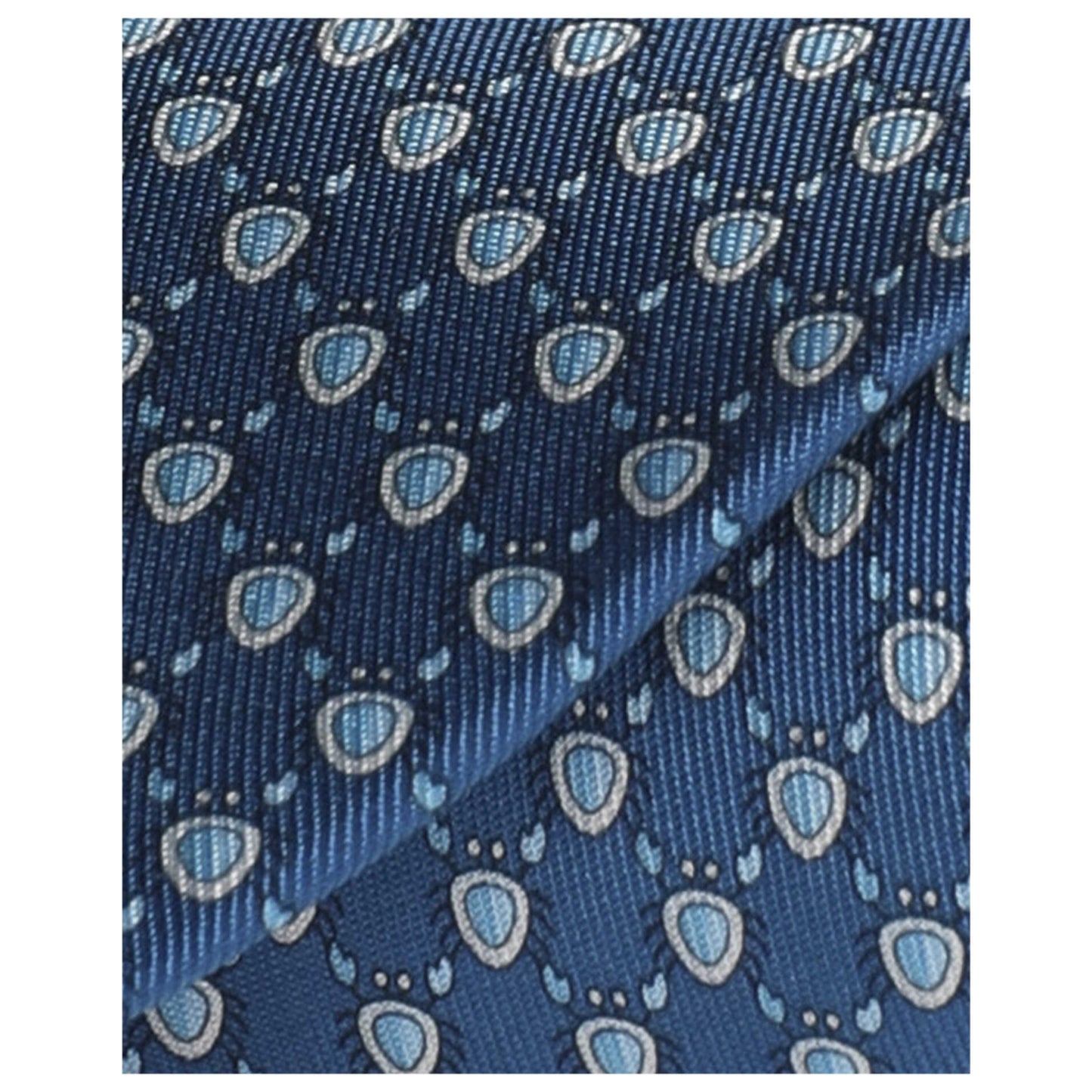 Ferragamo Crab Print Men's Tie 358489-714022 - Image #4