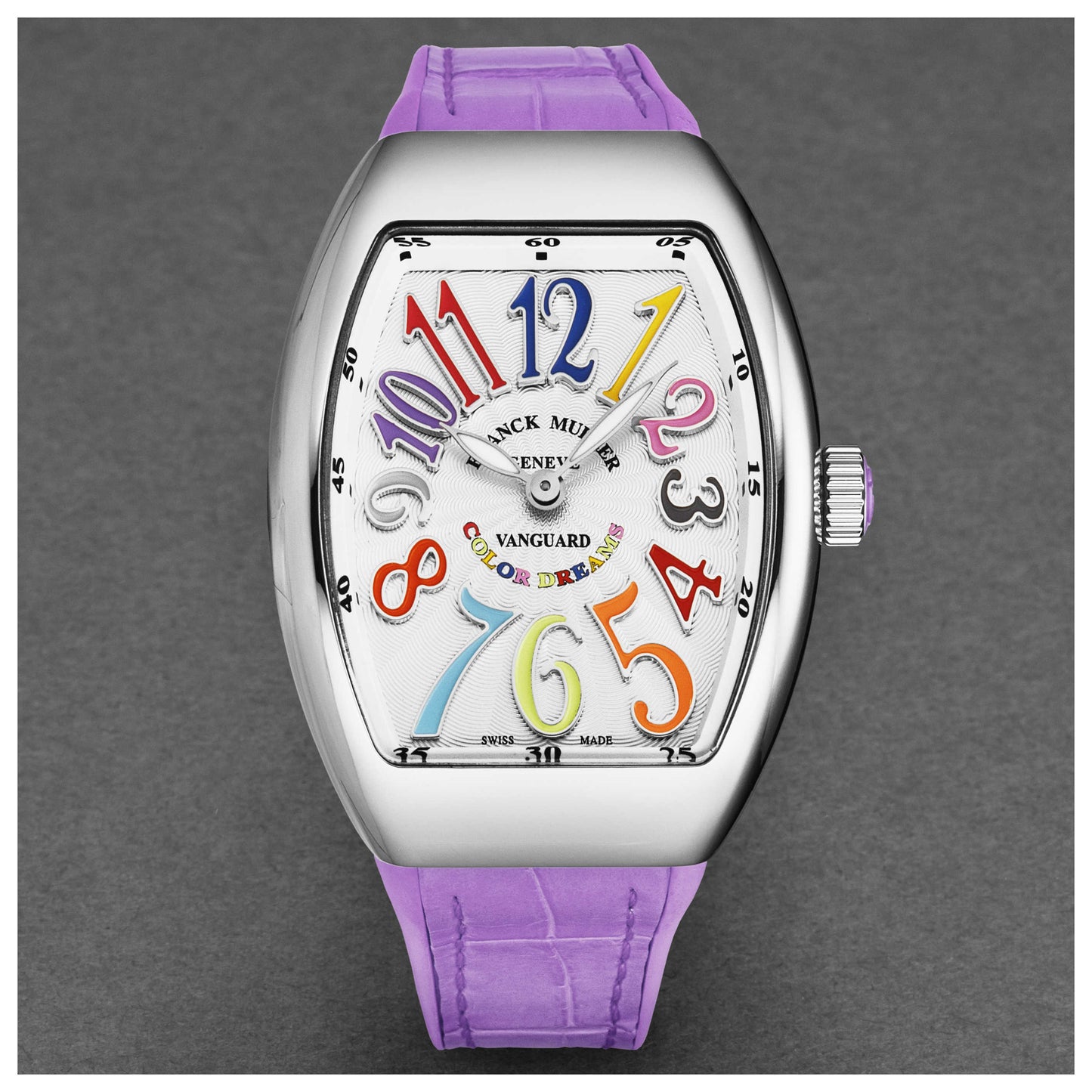 Franck Muller Vanguard Women's Quartz Watch 35QZCLDSILPRPL - Image #5