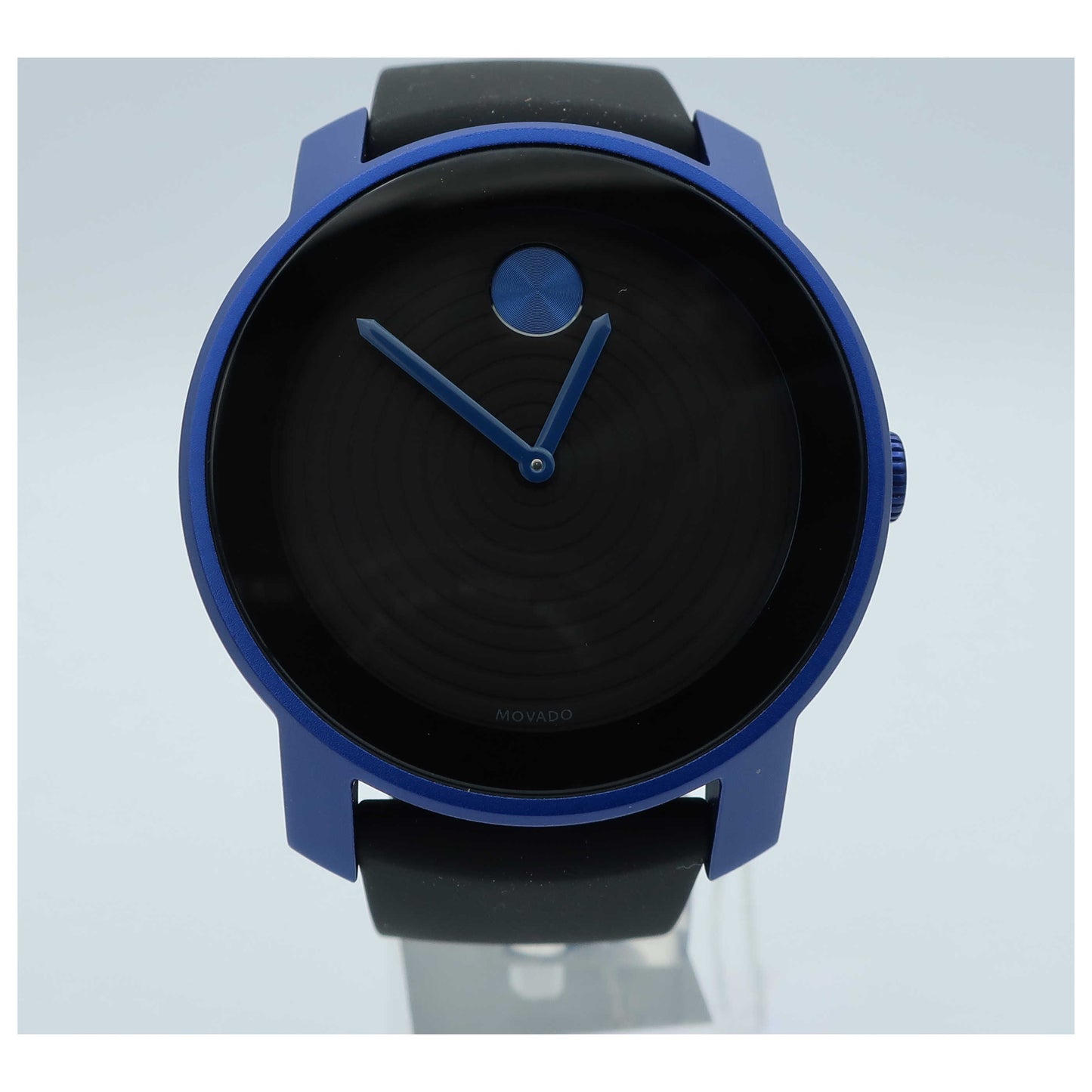 Front view of Movado Bold Men's Swiss Quartz (Battery-Powered) Watch 3600070-SD