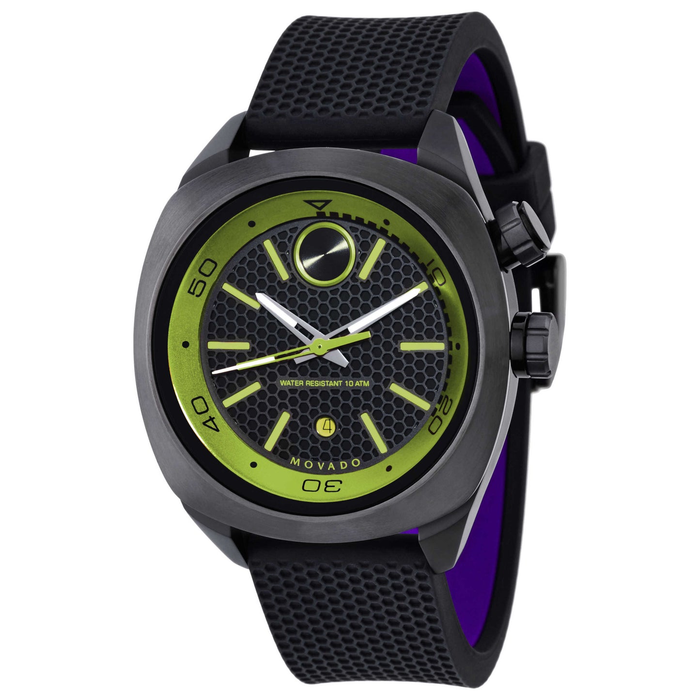 Front view of Movado Bold Men's Swiss Quartz (Battery-Powered) Watch 3600211