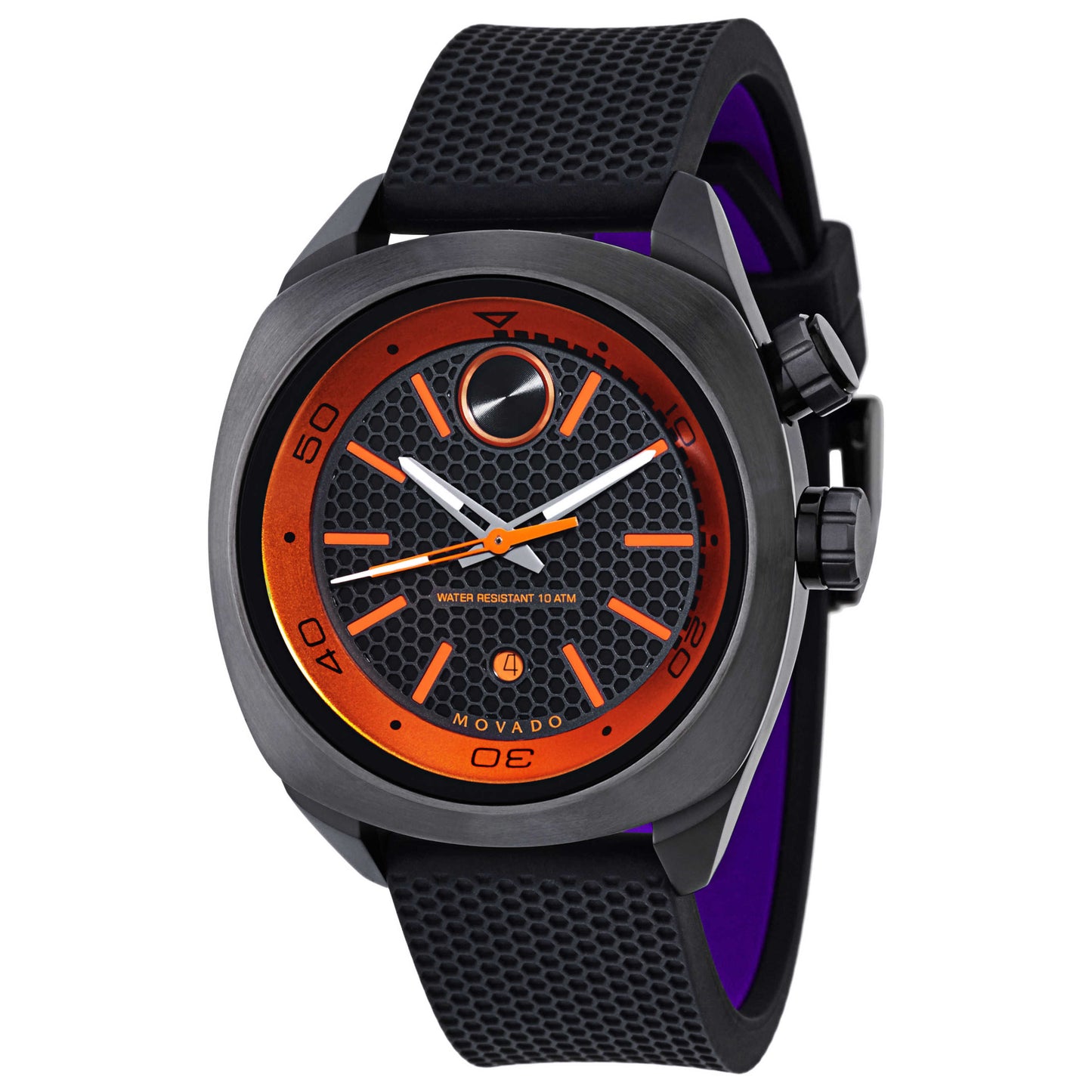 Front view of Movado Bold Men's Swiss Quartz (Battery-Powered) Watch 3600212