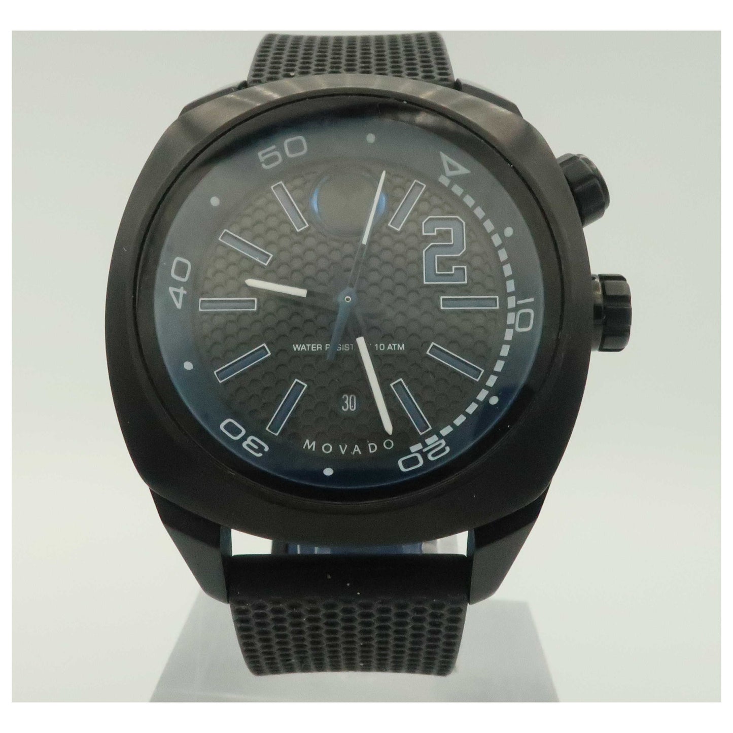 Front view of Movado Bold Men's Swiss Quartz (Battery-Powered) Watch 3600265-PO