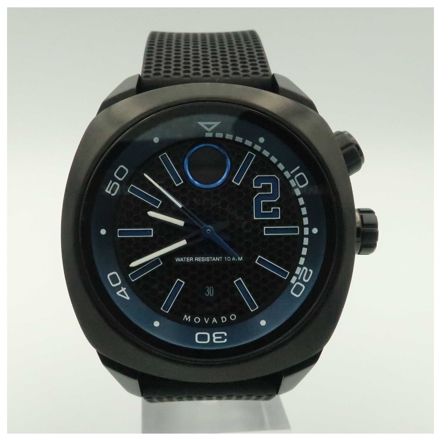 Front view of Movado Bold Men's Swiss Quartz (Battery-Powered) Watch 3600265-SDV