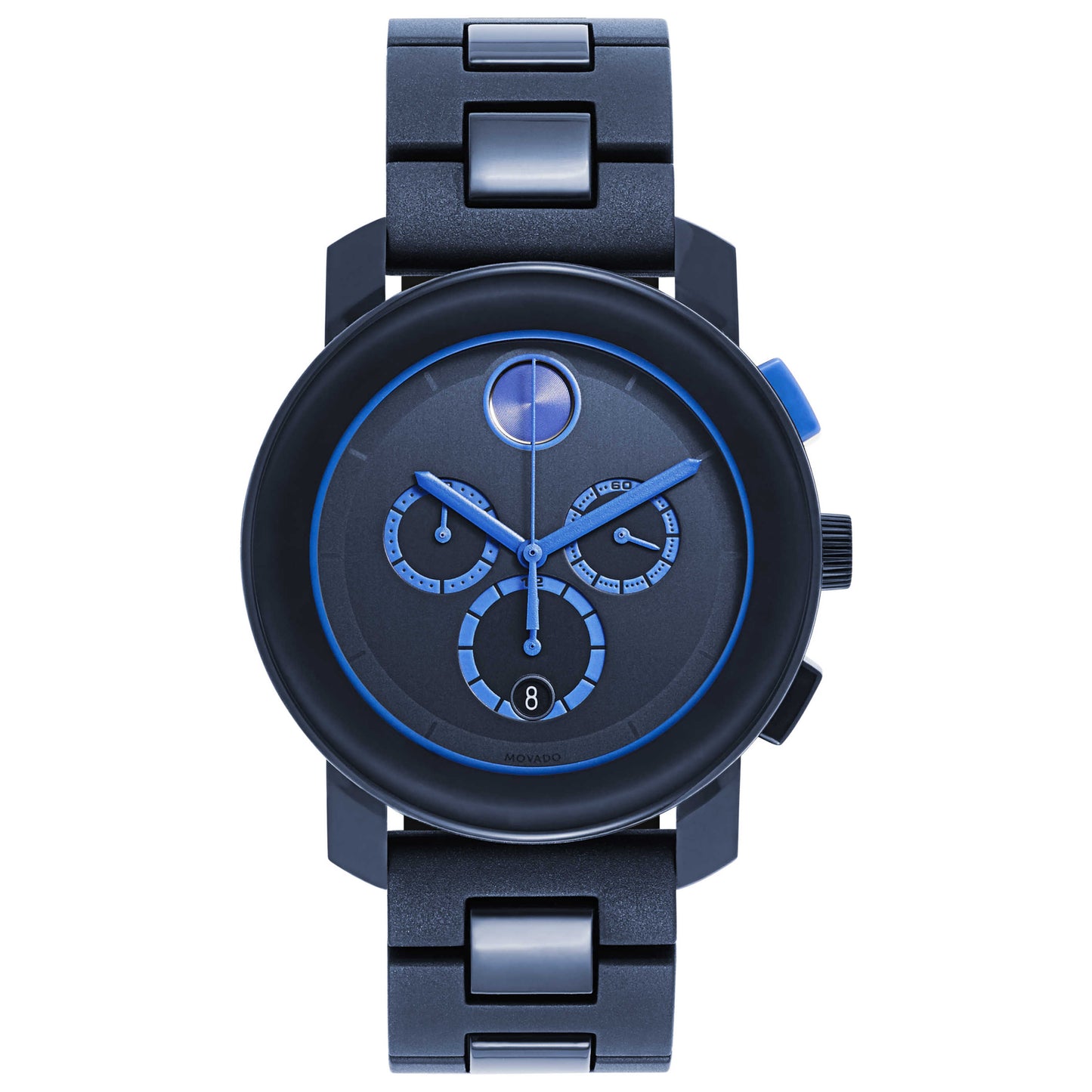 Front view of Movado Bold Men's Swiss Quartz (Battery-Powered) Watch 3600270