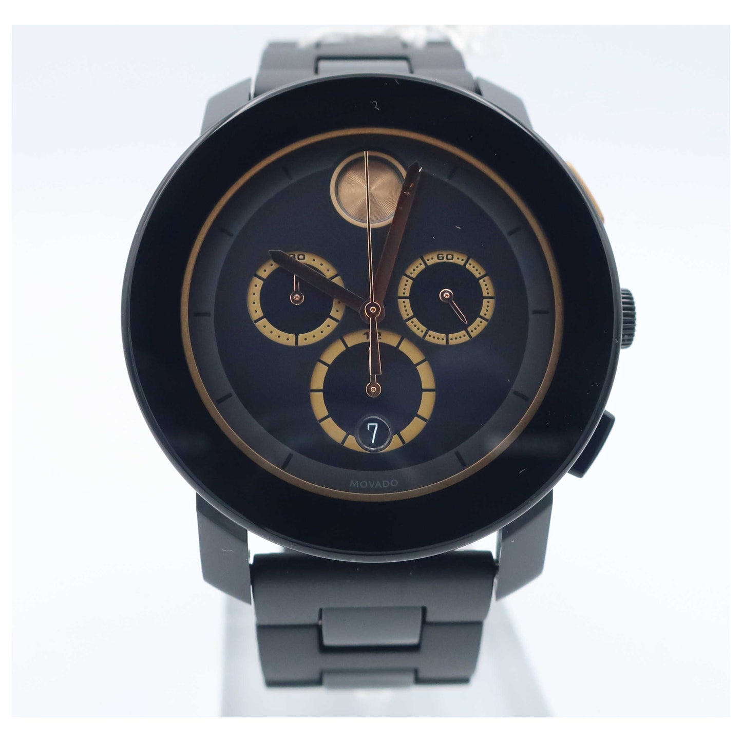 Front view of Movado Bold Men's Swiss Quartz (Battery-Powered) Watch 3600271-SD