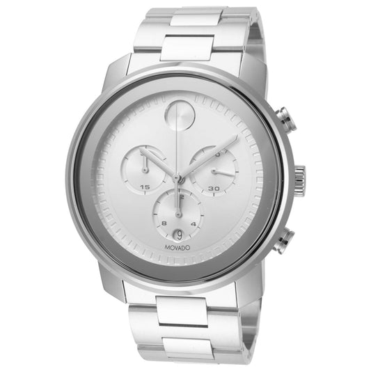 Front view of Movado Bold Men's Quartz Watch 3600276