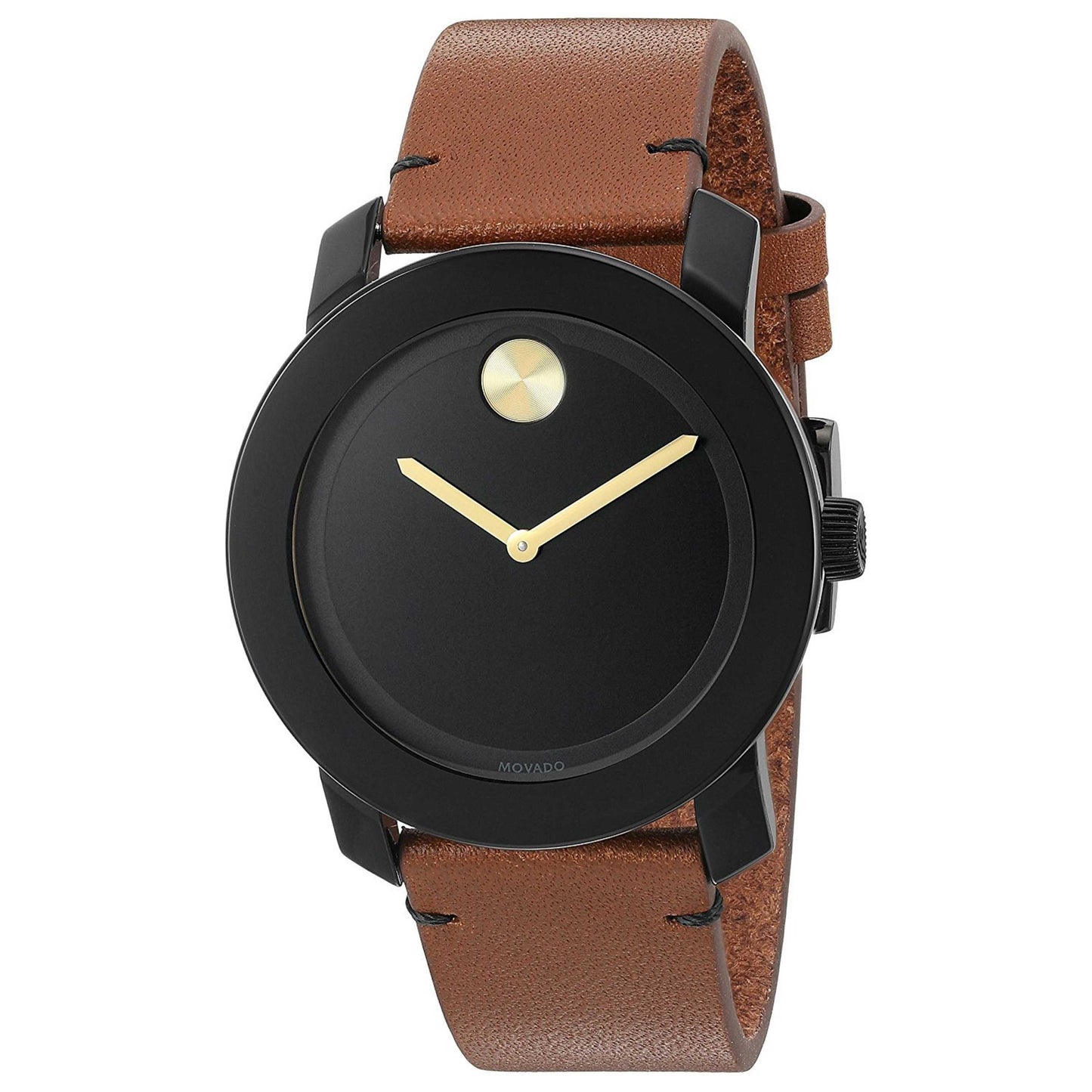 Front view of Movado Bold Men's Quartz Watch 3600305
