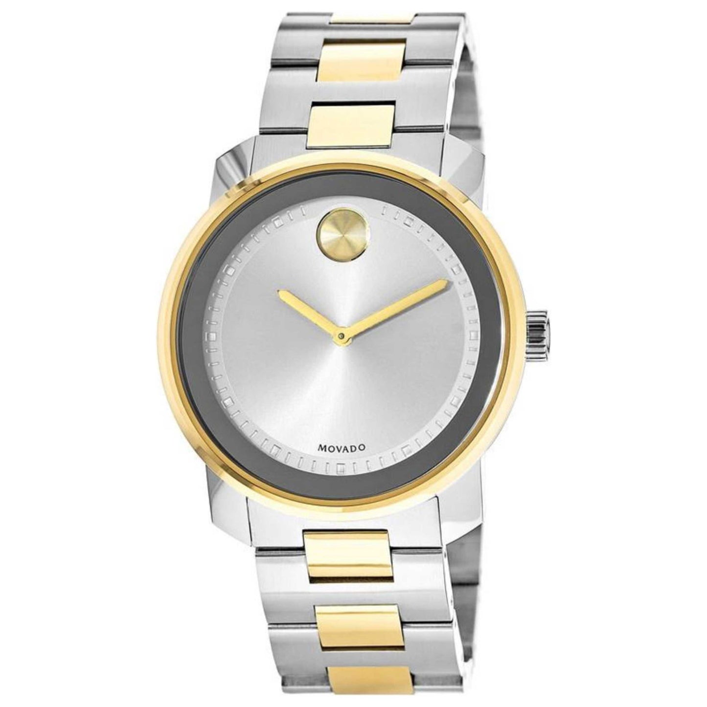 Front view of Movado Bold Men's Quartz Watch 3600431