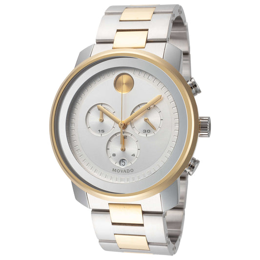 Front view of Movado Bold Men's Quartz Watch 3600432