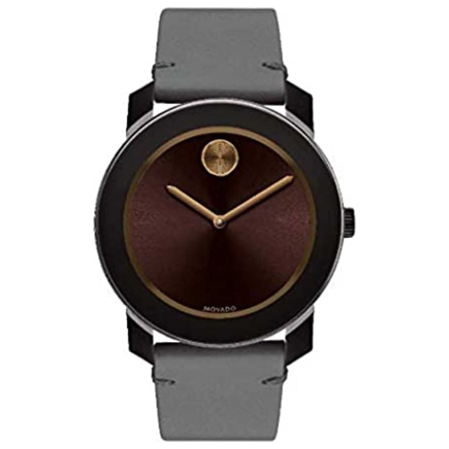 Front view of Movado Bold Men's Quartz Watch 3600455