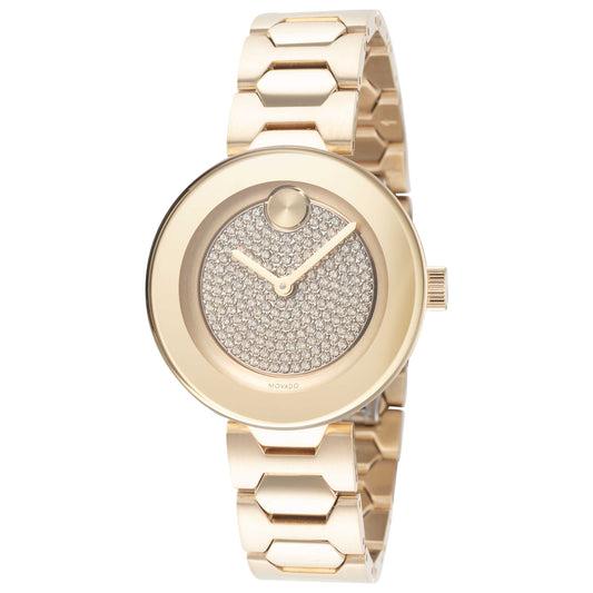 Front view of Movado Bold Women's Quartz Watch 3600492