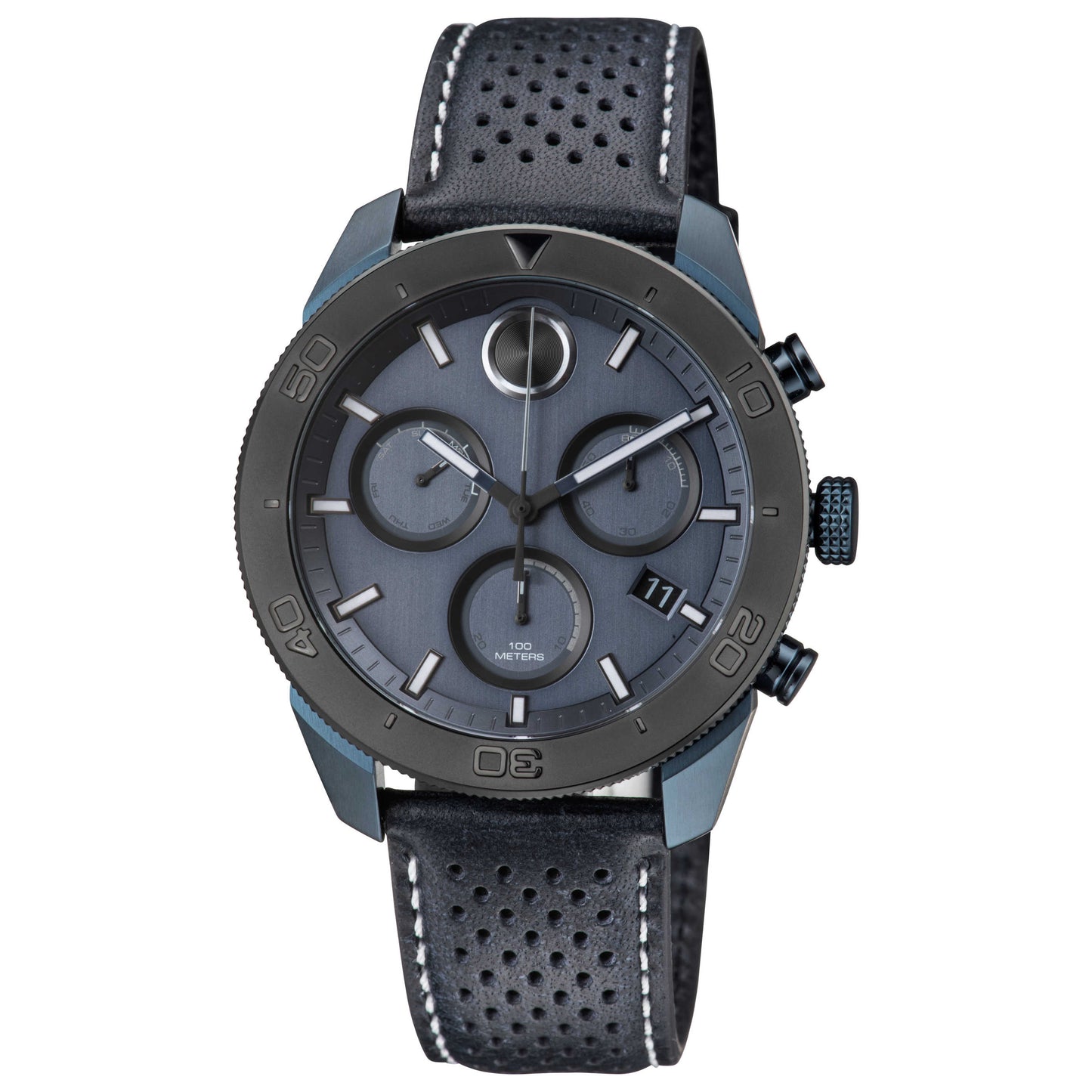 Front view of Movado Bold Men's Quartz Watch 3600516