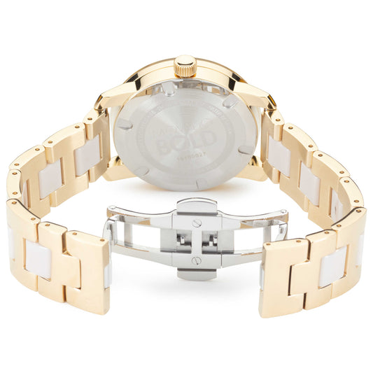 Back view of Movado Bold Women's Quartz Watch 3600640