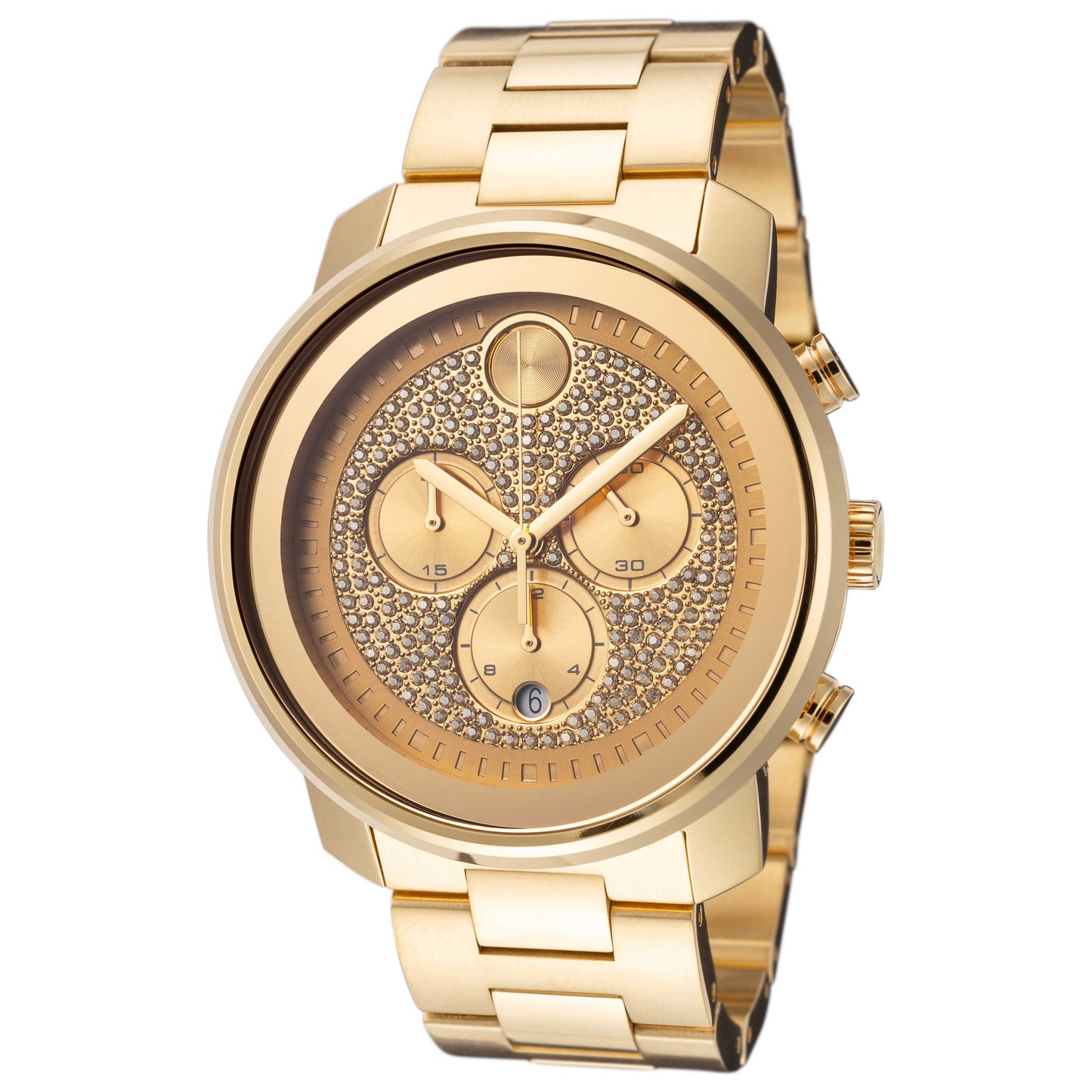 Front view of Movado Bold Men's Quartz Watch 3600667