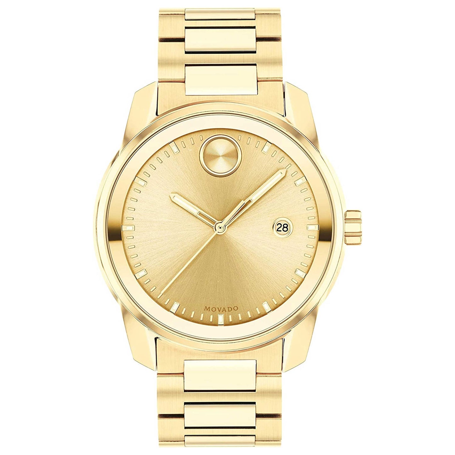 Front view of Movado Bold Verso Men's Quartz Watch 3600735