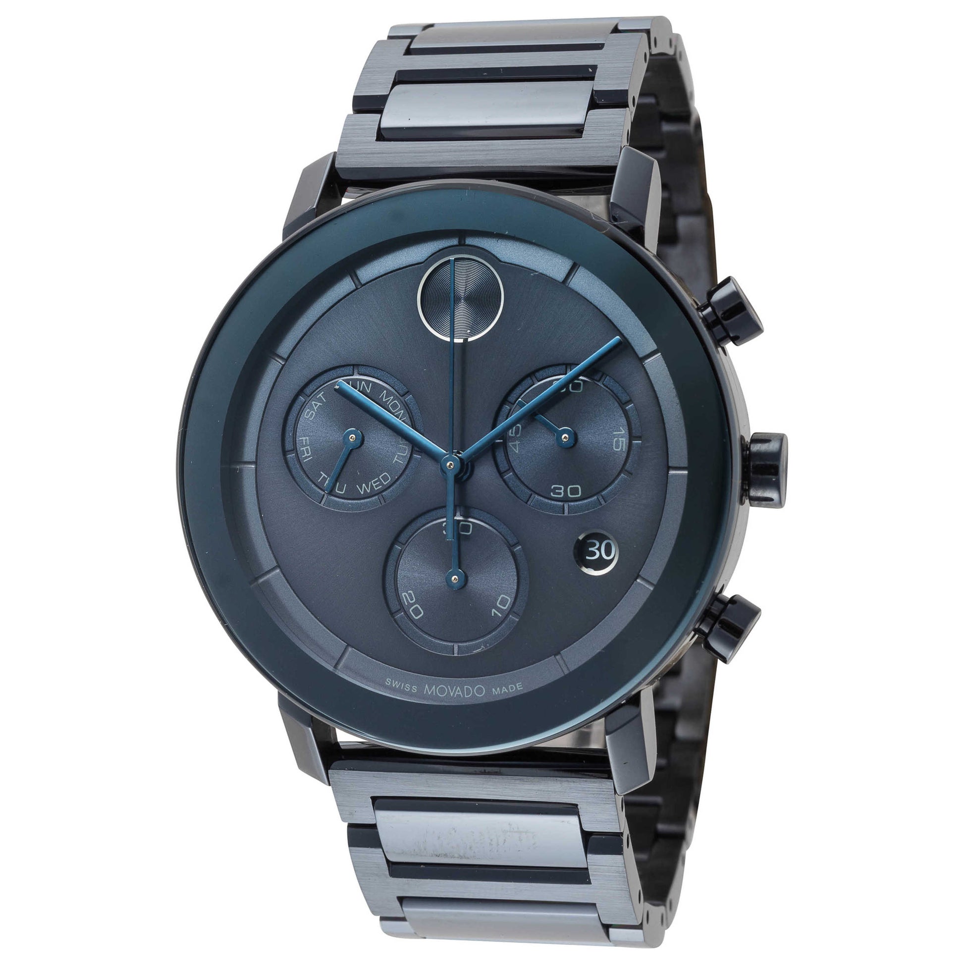 Front view of Movado Bold Men's Quartz Watch 3600812