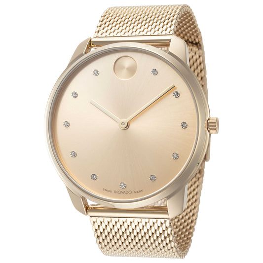 Front view of Movado Bold Men's Quartz Watch 3600903