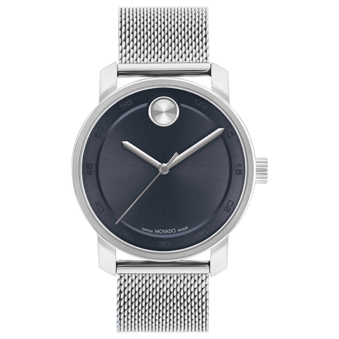 Front view of Movado Bold Men's Quartz Watch 3600958