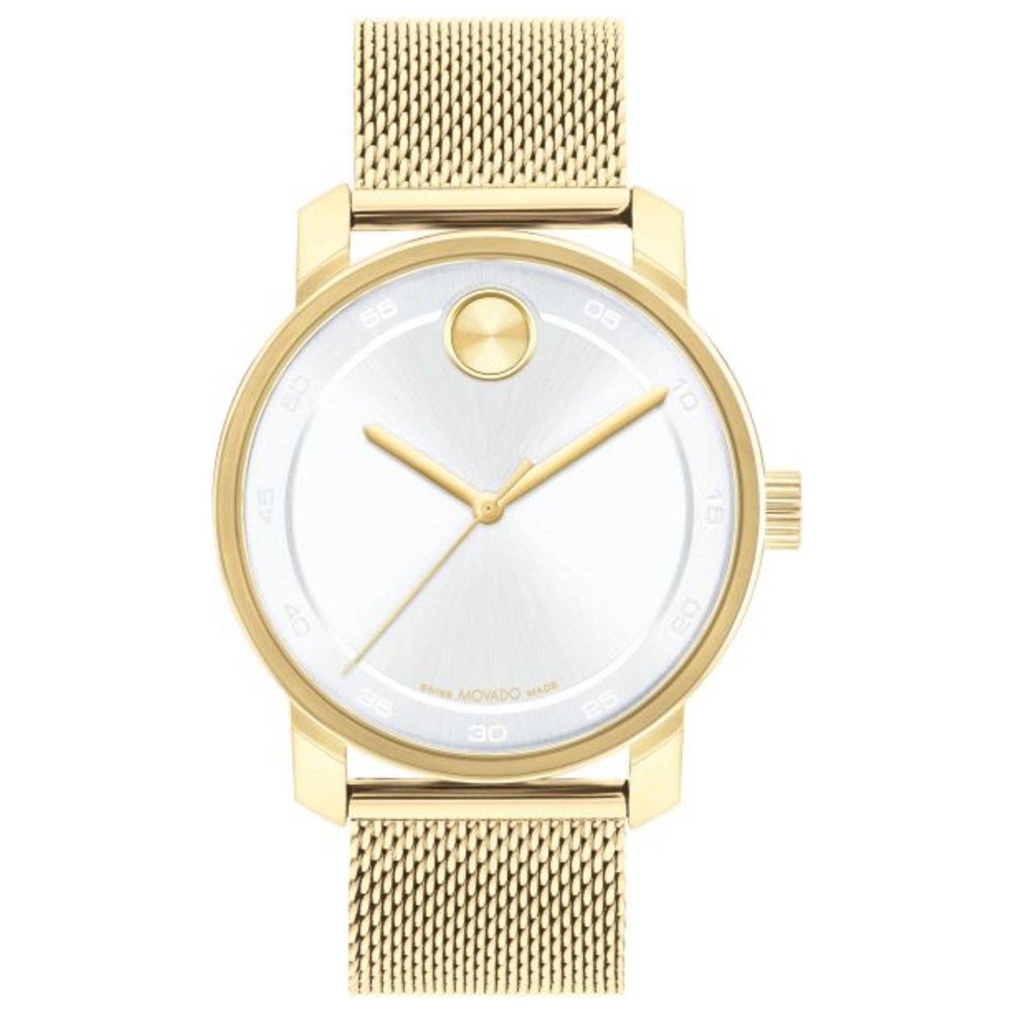 Front view of Movado Bold Men's Quartz Watch 3601077