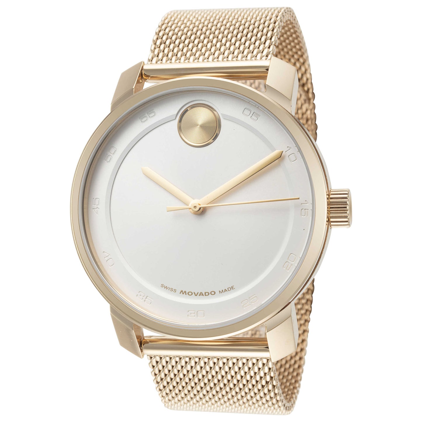 Front view of Movado Bold Men's Quartz Watch 3601077