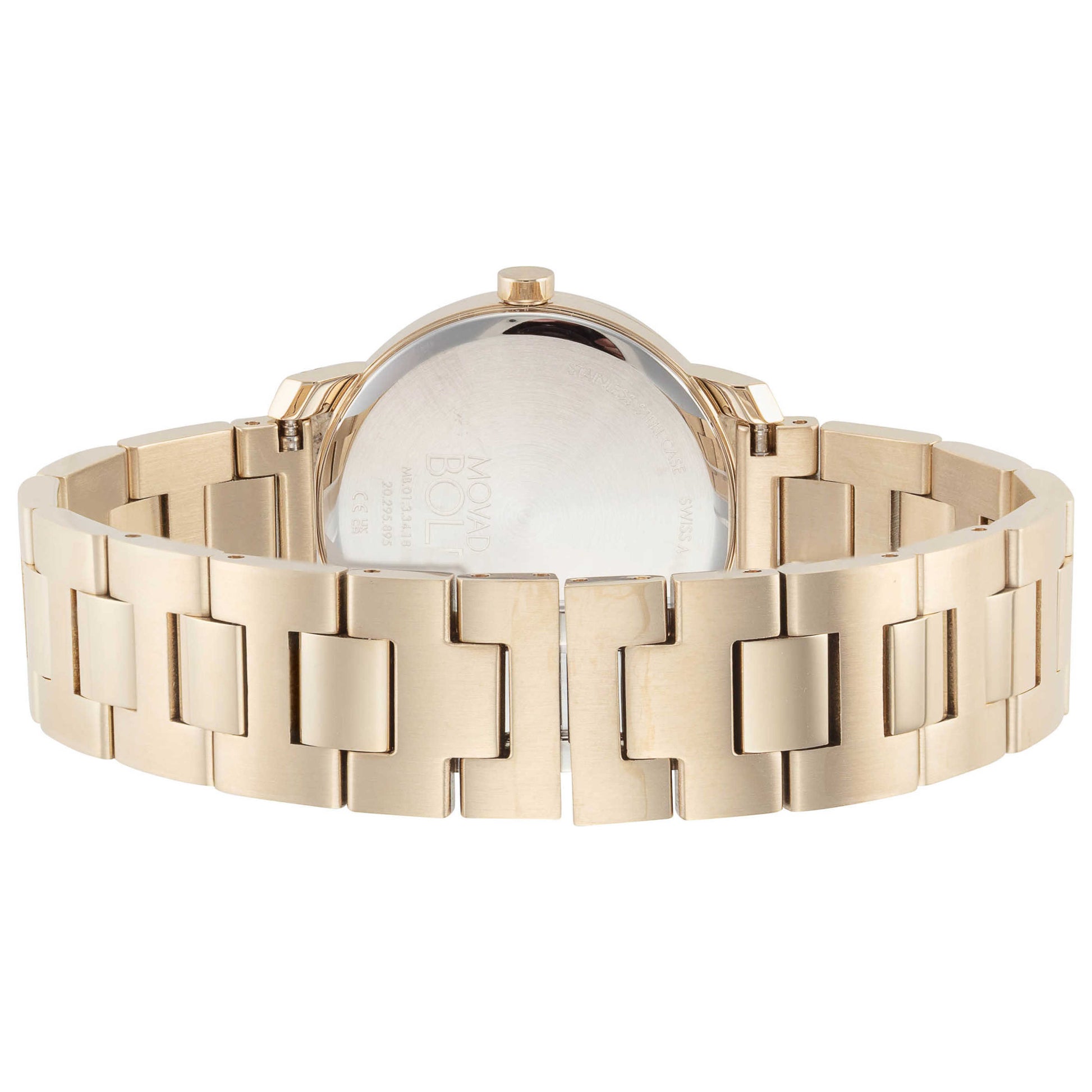 Back view of Movado Bold Women's Quartz Watch 3601080