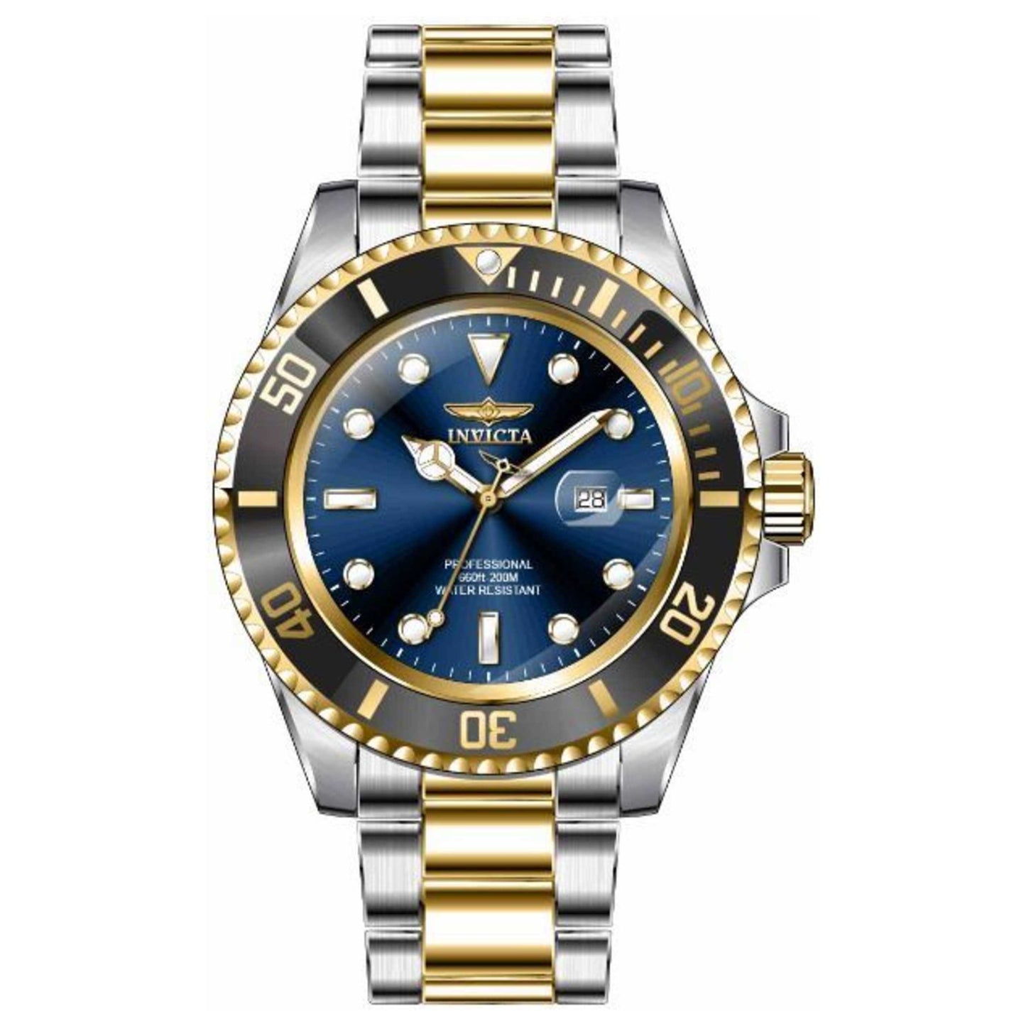 Front view of Invicta Pro Diver Men's Quartz Watch 36077