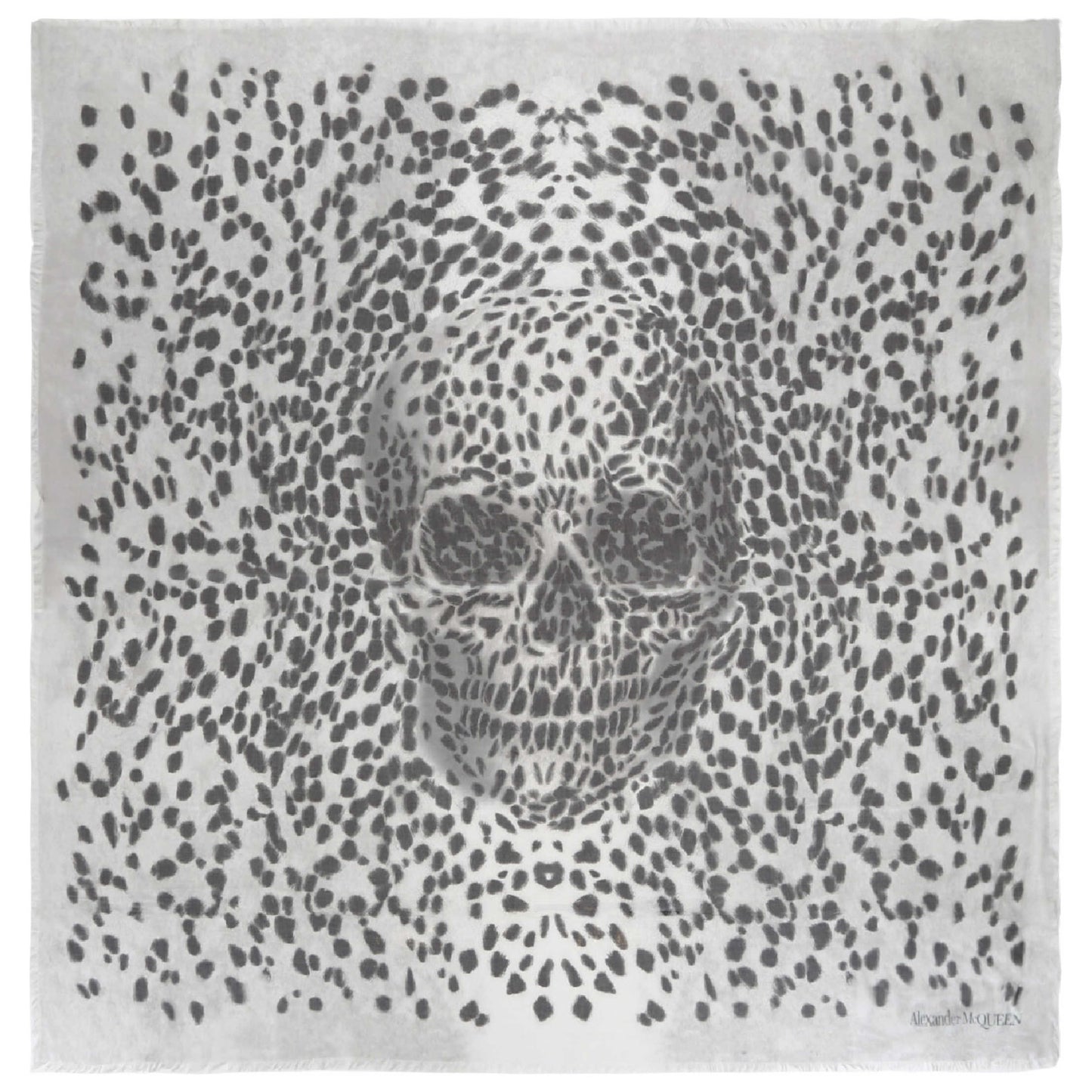 Front view of Alexander McQueen Women's Scarves 364916-3418Q-9260