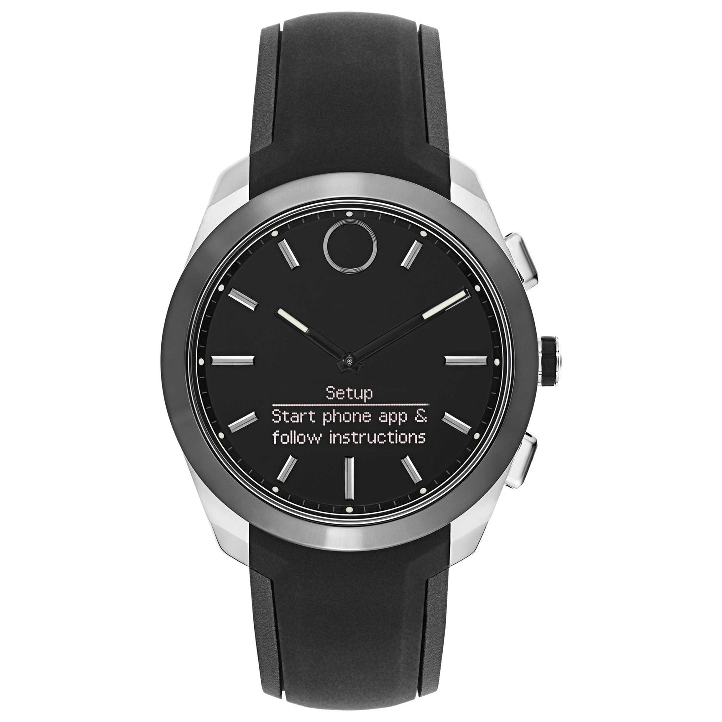 Front view of Movado Bold Men's Quartz Smartwatch 3660012