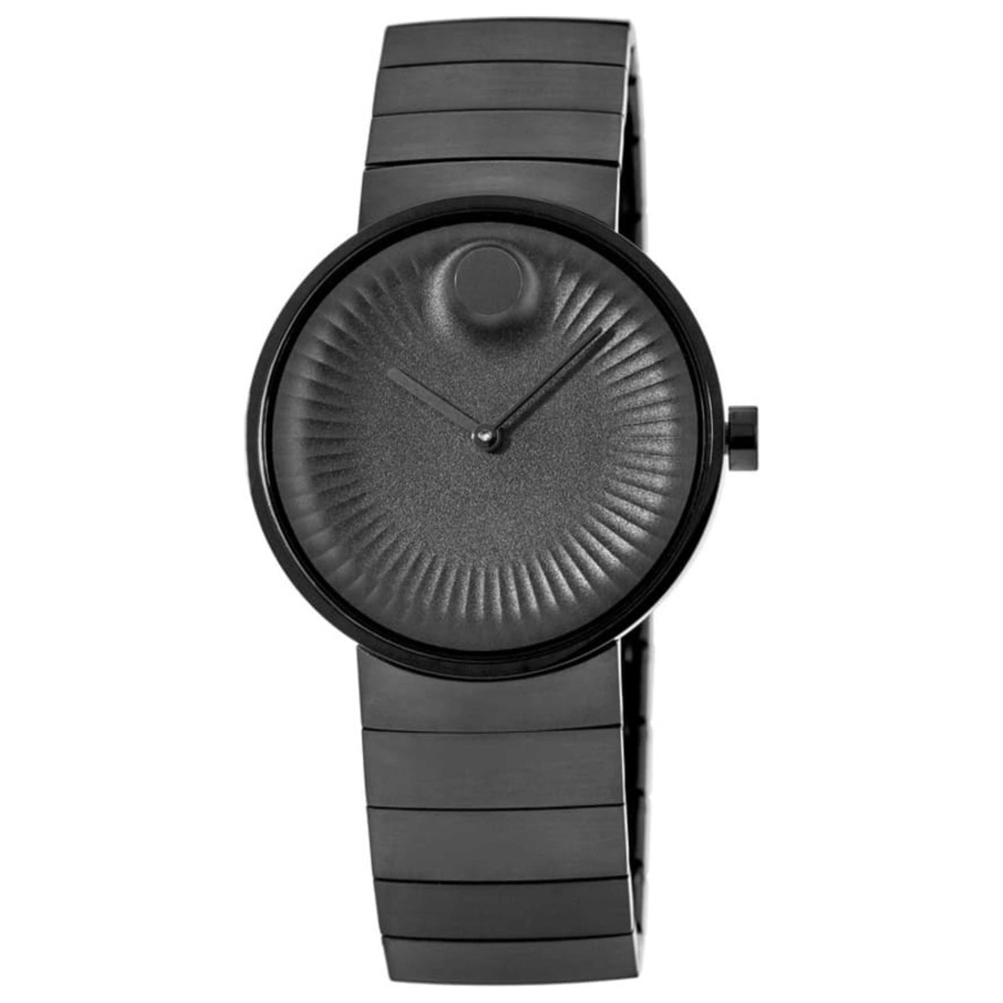 Front view of Movado Edge Men's Swiss Quartz (Battery-Powered) Watch 3680007