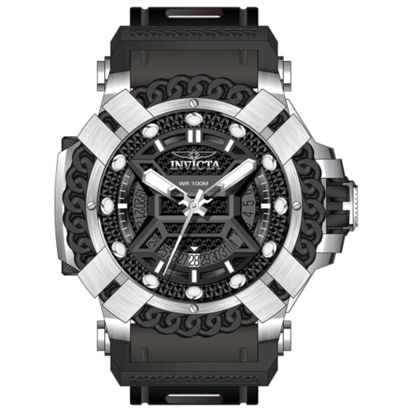 Front view of Invicta Bolt Men's Quartz Watch 37518