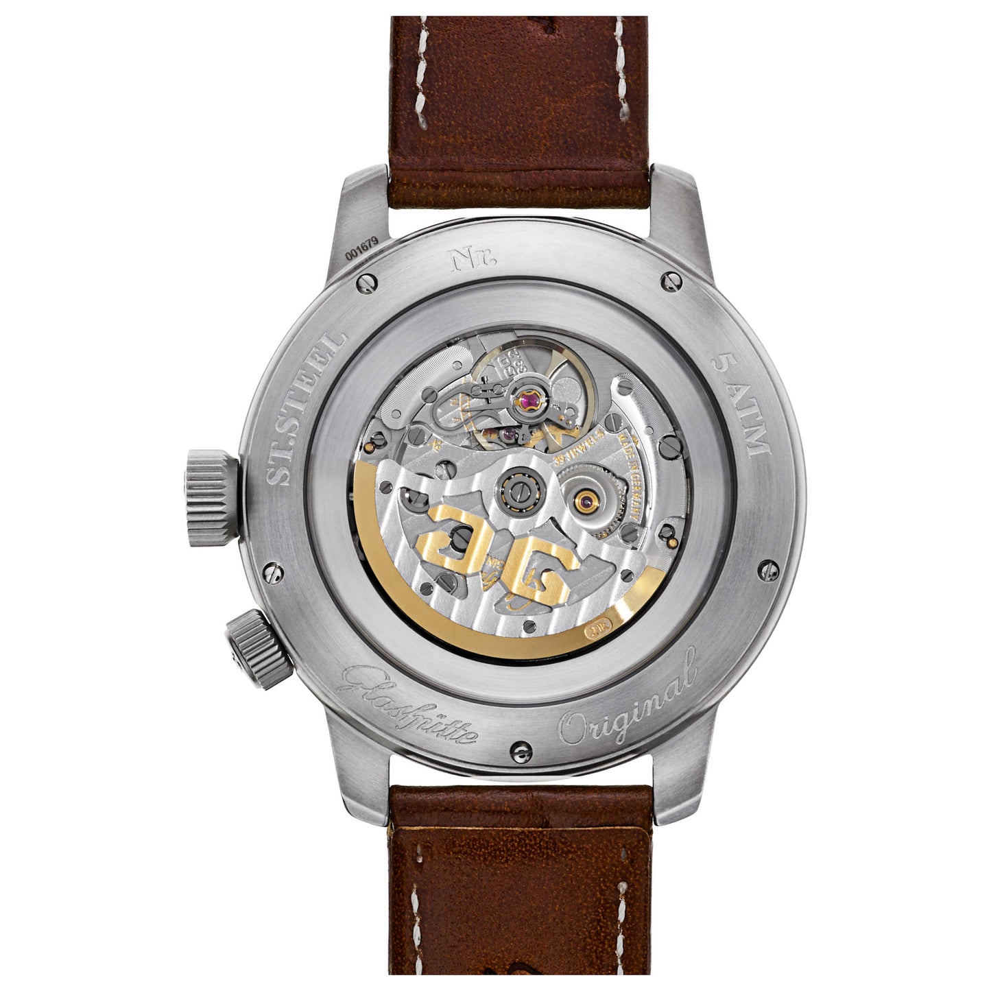 Glashutte Senator Men's Automatic Watch 39-47-07-07-04 - Image #2