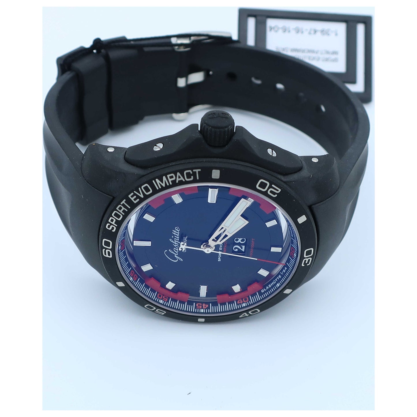 Glashutte Sport Evolution Men's Automatic Watch 39-47-16-16-04-SD - Image #8