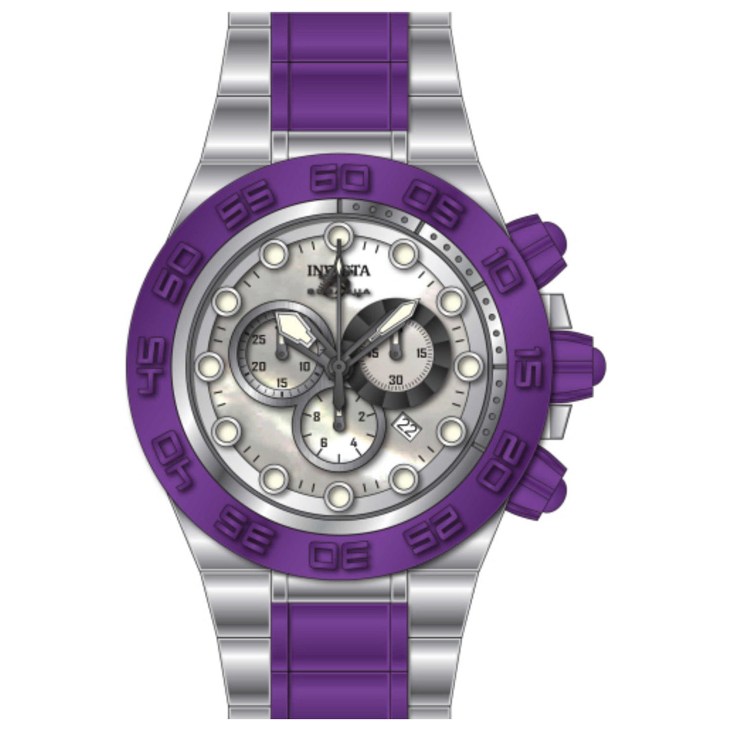 Front view of Invicta Subaqua Men's Quartz Watch 39036