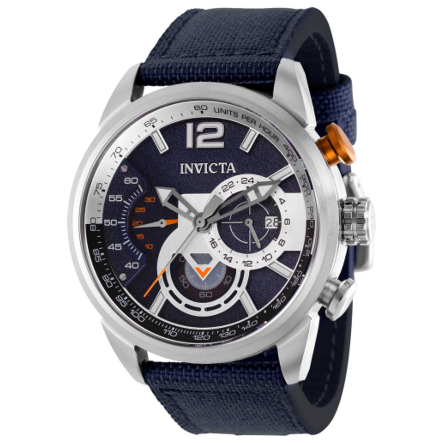 Front view of Invicta Aviator Men's Quartz Watch 39655
