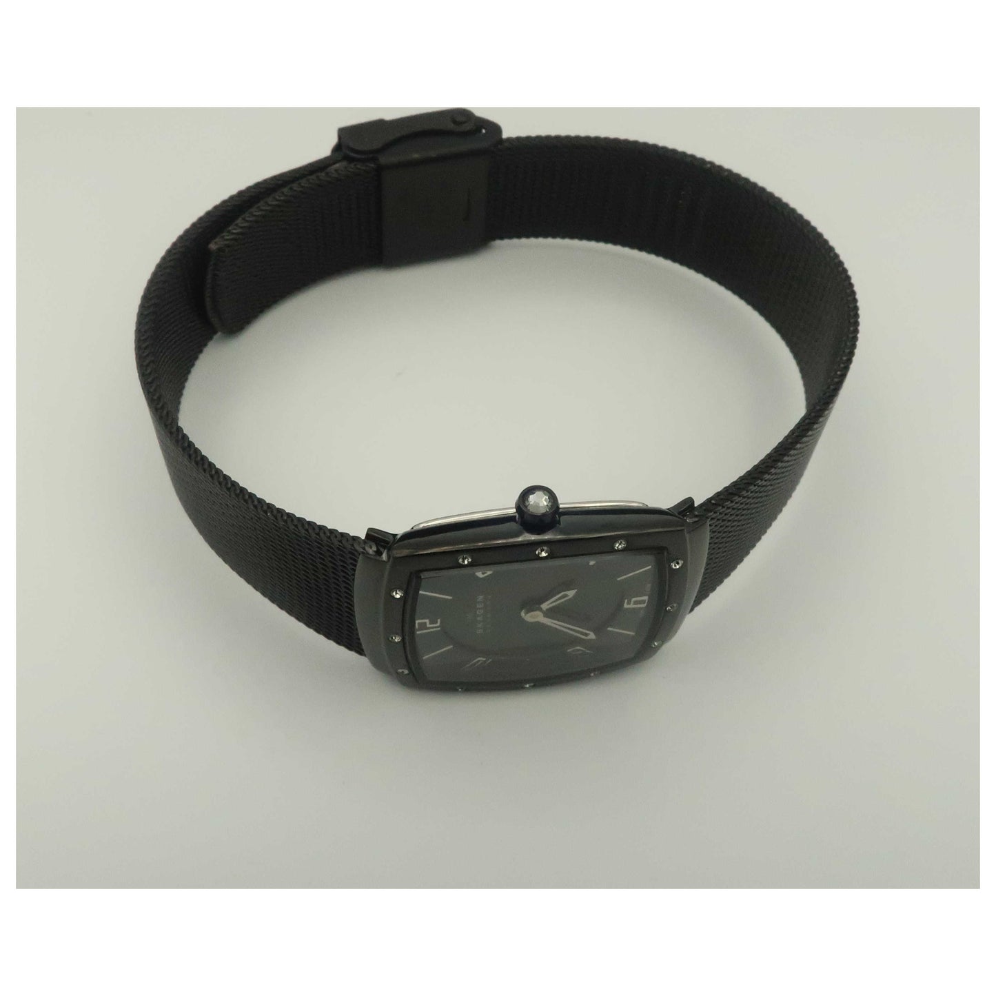 Skagen Mesh Women's Quartz Watch 396XSBB-PO - Image #8