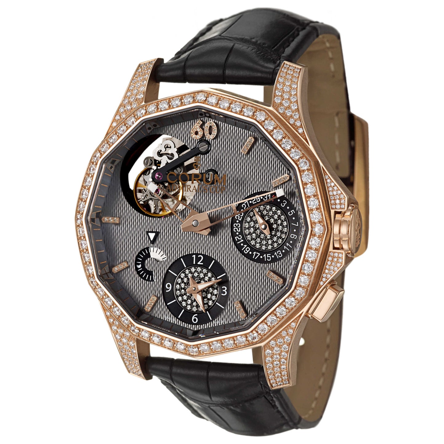 Front view of Corum Admiral's Cup Men's Automatic Watch 397-551-85-0001-AK12