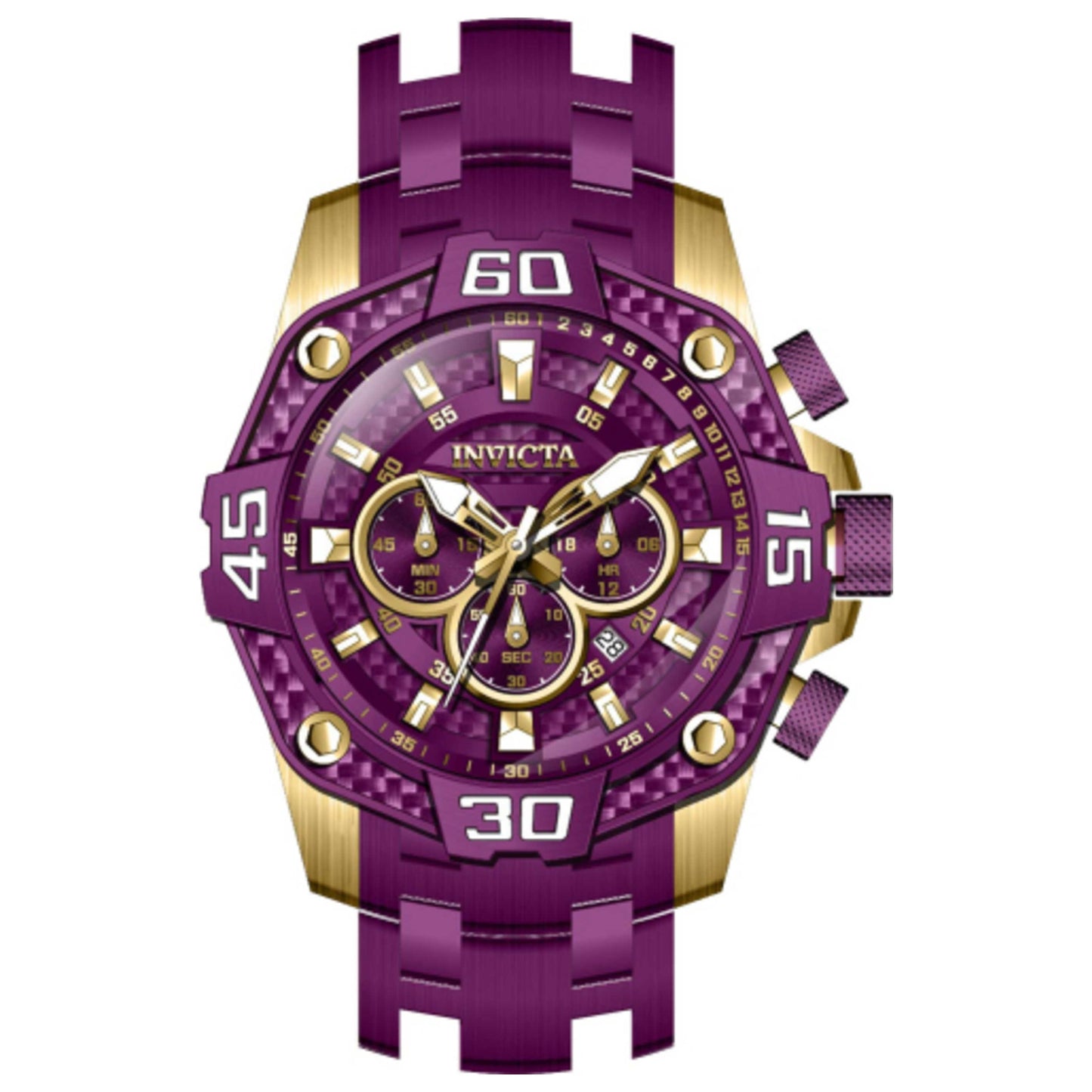 Front view of Invicta Pro Diver Men's Quartz Watch 40634