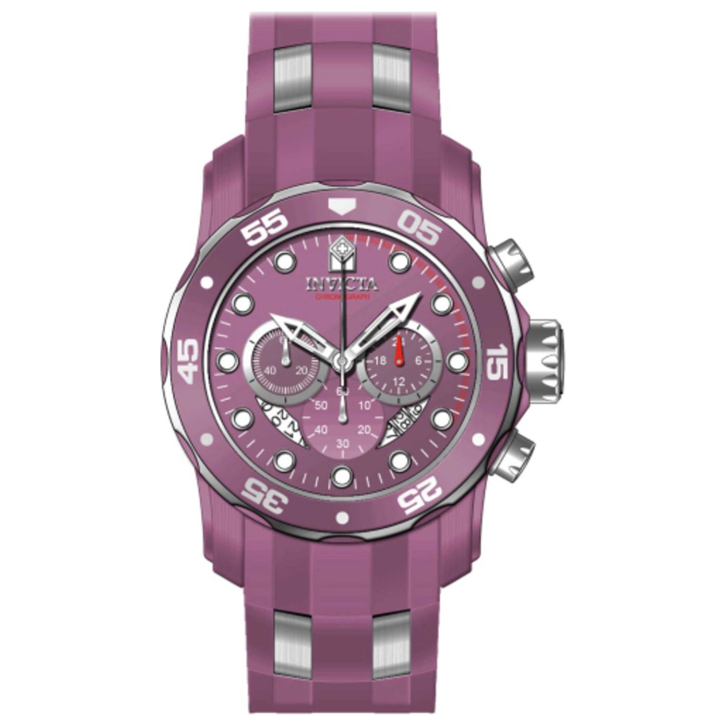 Front view of Invicta Pro Diver Men's Quartz Watch 40930